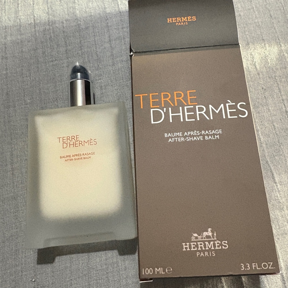 NIB Hermès Terre D'Hermès After-Shave Balm